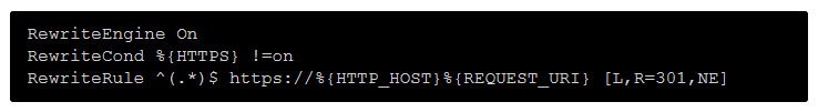 http to https htaccess code