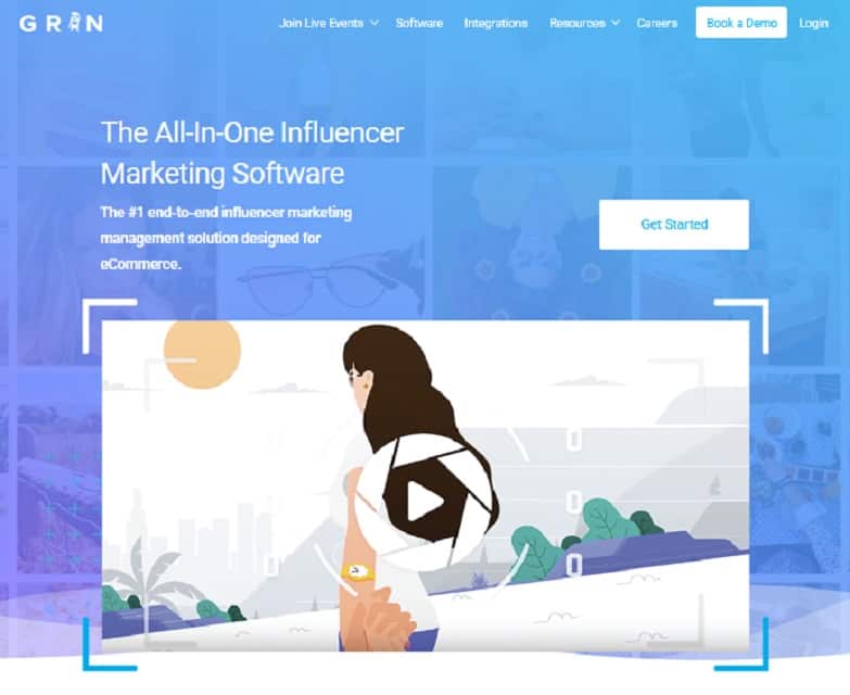 grin.co influencer marketing tool