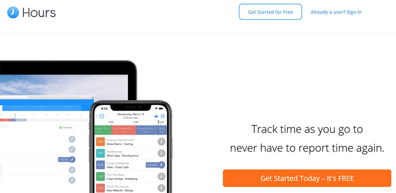 hours time tracking tool