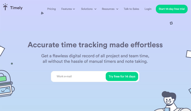timely time tracking tool